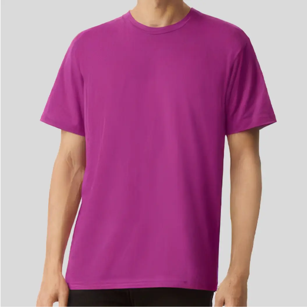 A collection of baggy t-shirts displayed in various vibrant colors, showcasing a relaxed and comfortable style.