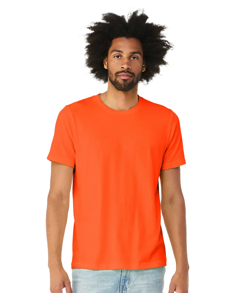 A colorful custom t-shirt with diverse vibrant shades, perfect for adding a splash of personality to your wardrobe.