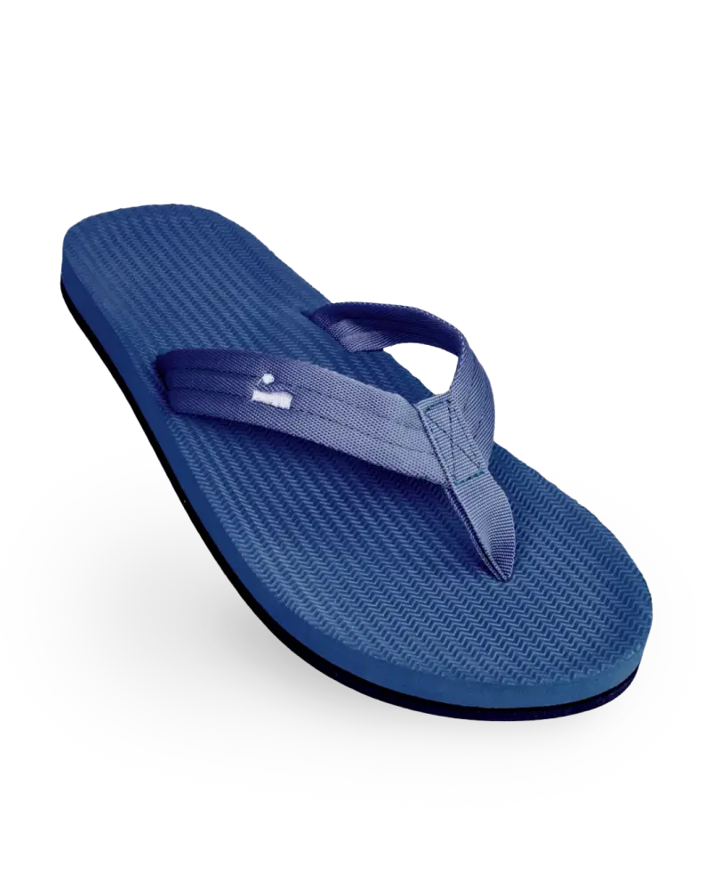 Personalized flip flops showcasing your logo, ideal for events or casual wear. Make a statement with every step!