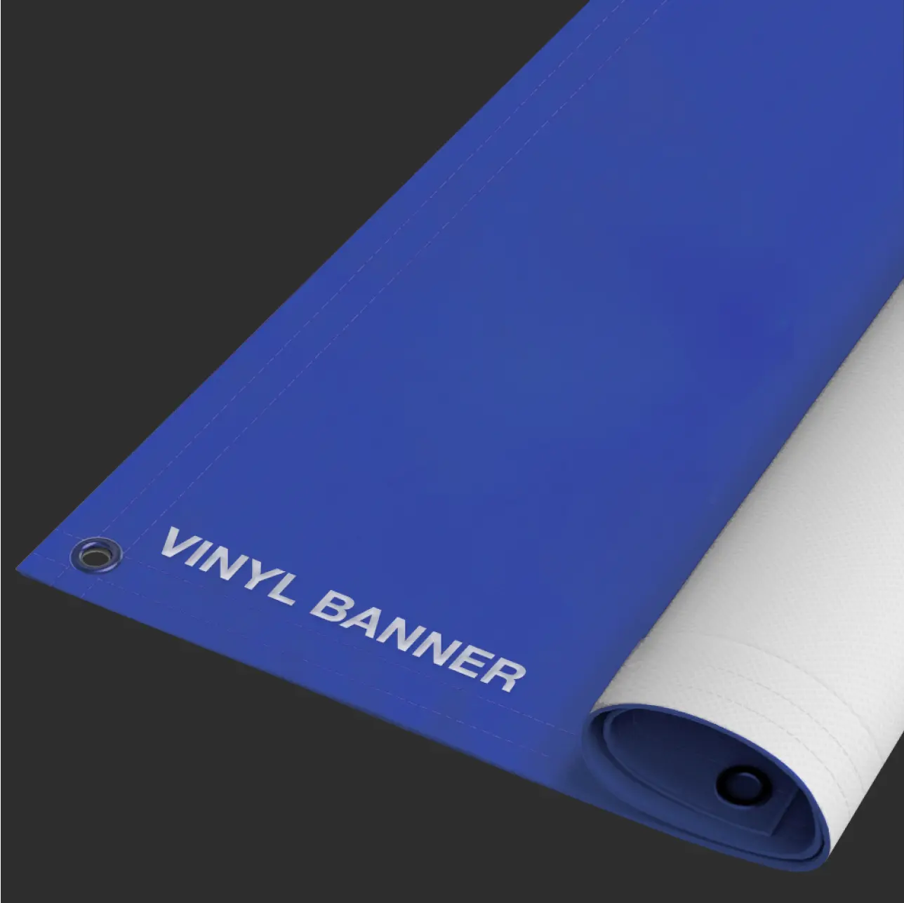 Custom 13 oz banner showcasing vibrant colors and personalized design, perfect for events and promotions. 