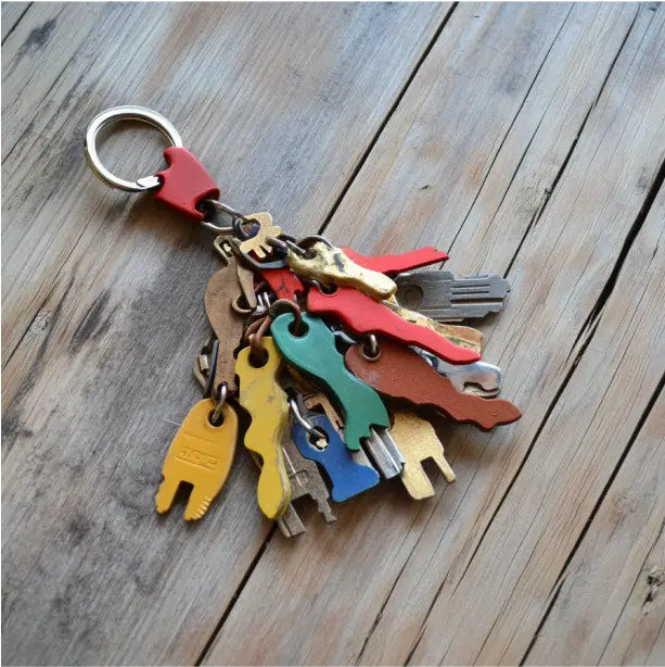 Distinctive custom keychains crafted with elegance, offering a sophisticated way to keep your keys stylishly organized.