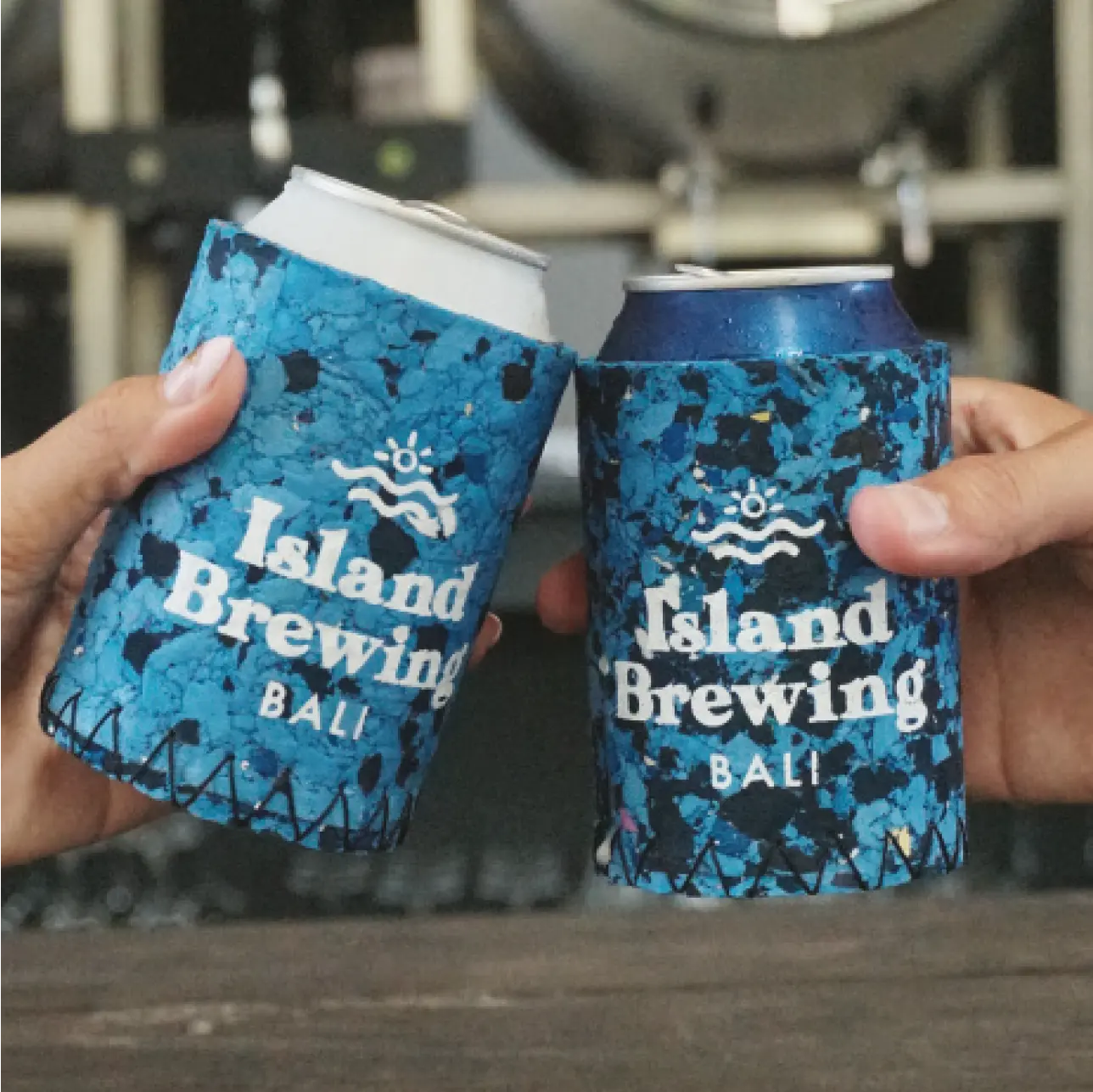 Custom koozies featuring unique designs, perfect for keeping drinks cold and adding a personal touch to any event.  