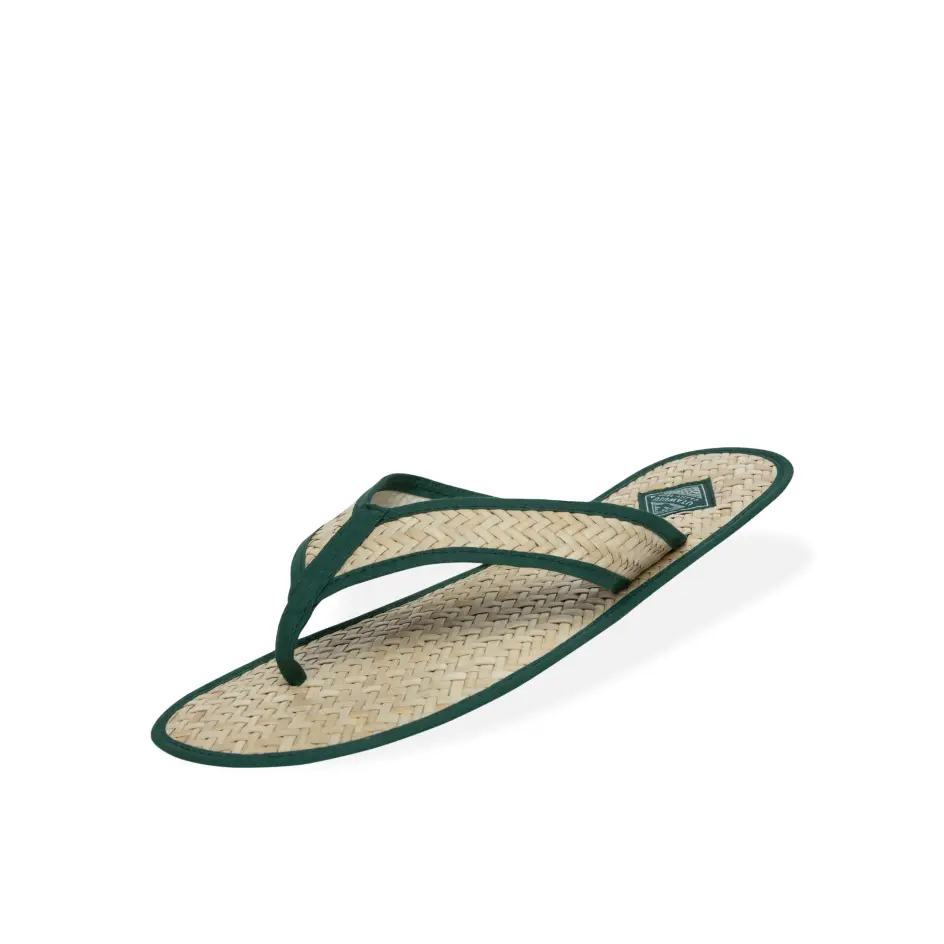 Cozy room featuring stylish flip flops, perfect for a relaxed and casual atmosphere.