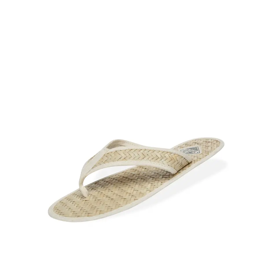 A chic room adorned with trendy flip flops, inviting comfort and a laid-back vibe.