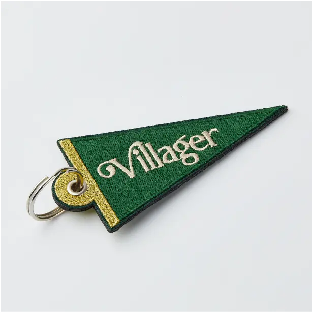 Custom Automotive Embroidered Keychains 5