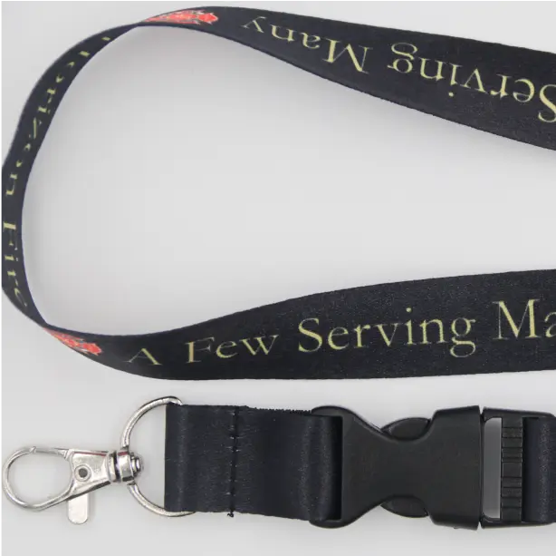 Custom Full Dye Color Sublimation Lanyards 3