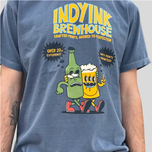 Unique brewhouse tees with classic designs, suitable for layering and highlighting brewery pride effortlessly.