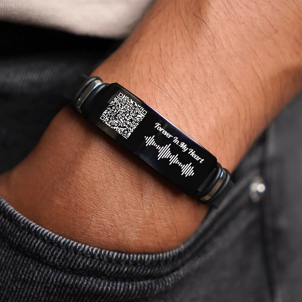 Custom QR Code Bracelets: The Perfect Blend of Style and Technology