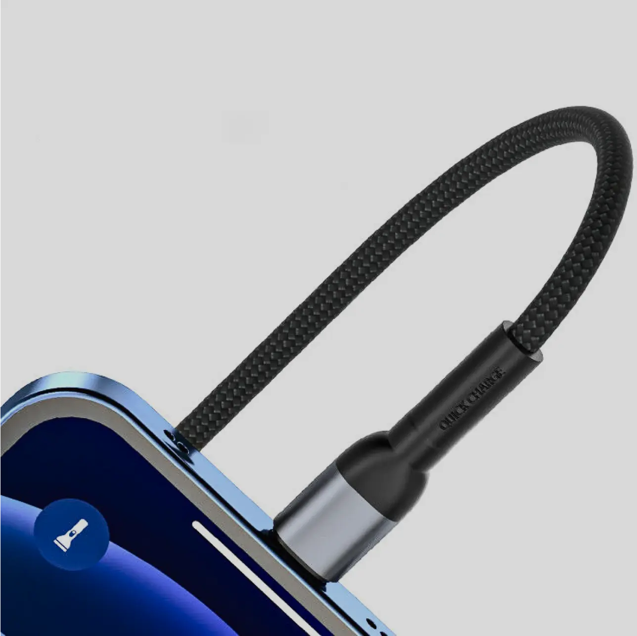 Heavy-duty charging cable offering break-resistant connectors for maximum durability.