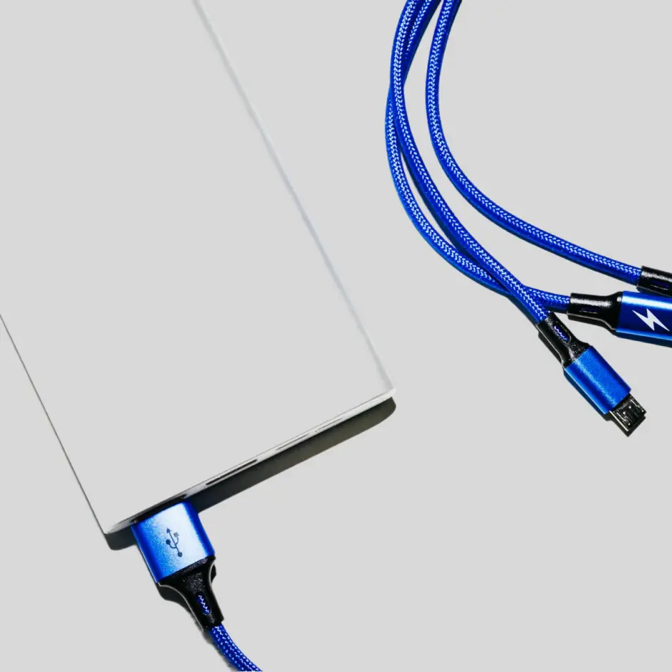 Durable HWSCBN-01 cable with efficient data transfer, a specialized interface, reinforced casing, and a black finish.