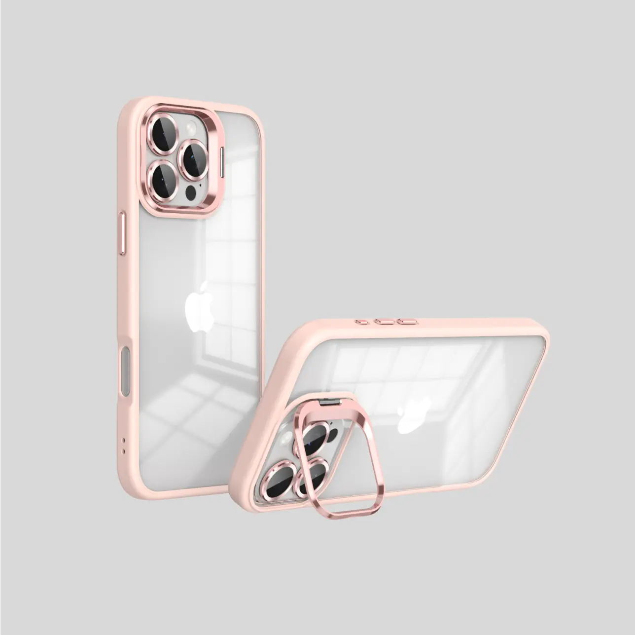 Sleek iPhone case featuring a built-in camera frame, ideal for mobile photographers and content creators.