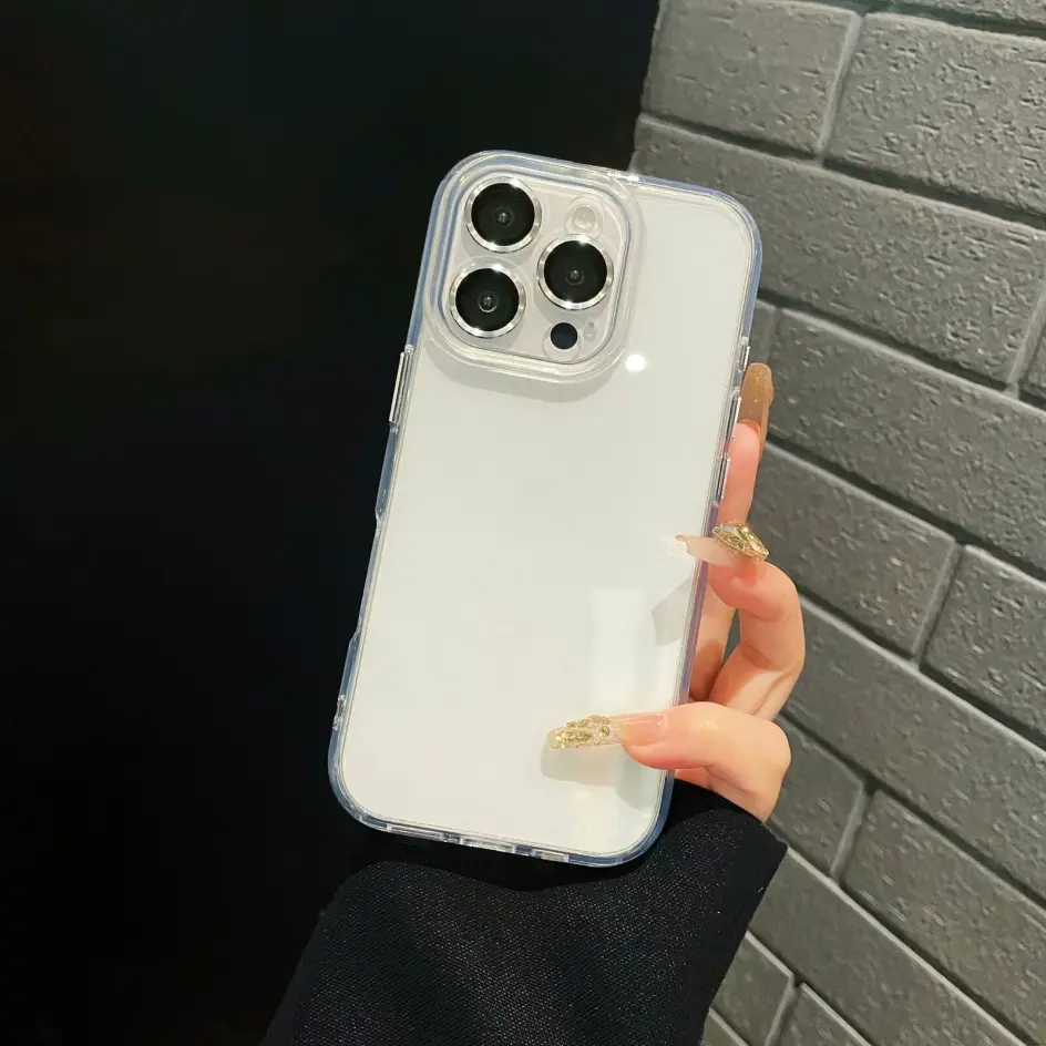 Matte grey shockproof TPU iPhone case, designed for a sleek, understated look with excellent protection.