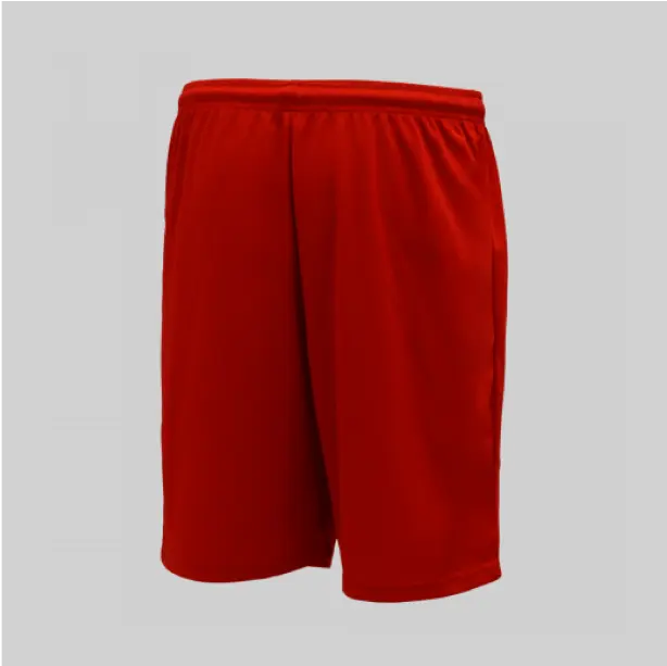 Bold red athletic knit for a vibrant, high-energy look that stands out.