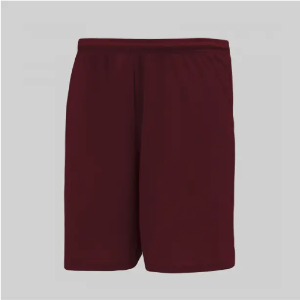 Rich maroon athletic knit, adding a touch of sophistication to your sporty wardrobe.