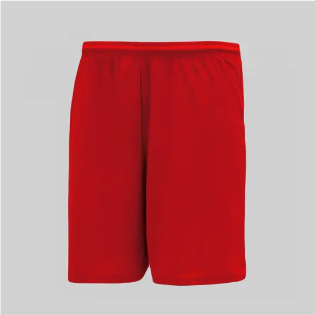 Red athletic knit with a striking and energetic tone, perfect for standing out in any activity.