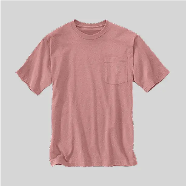 Stylish pocket tee featuring a classic fit and durable jersey material.