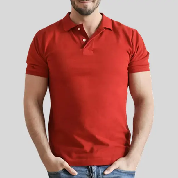 Soft and breathable polo tee, perfect for casual and smart styling.