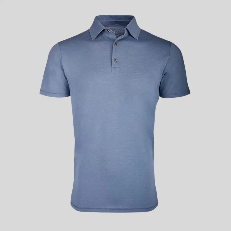 Stylish wedgewood classic polo t-shirt, offering a cool and refined color choice.