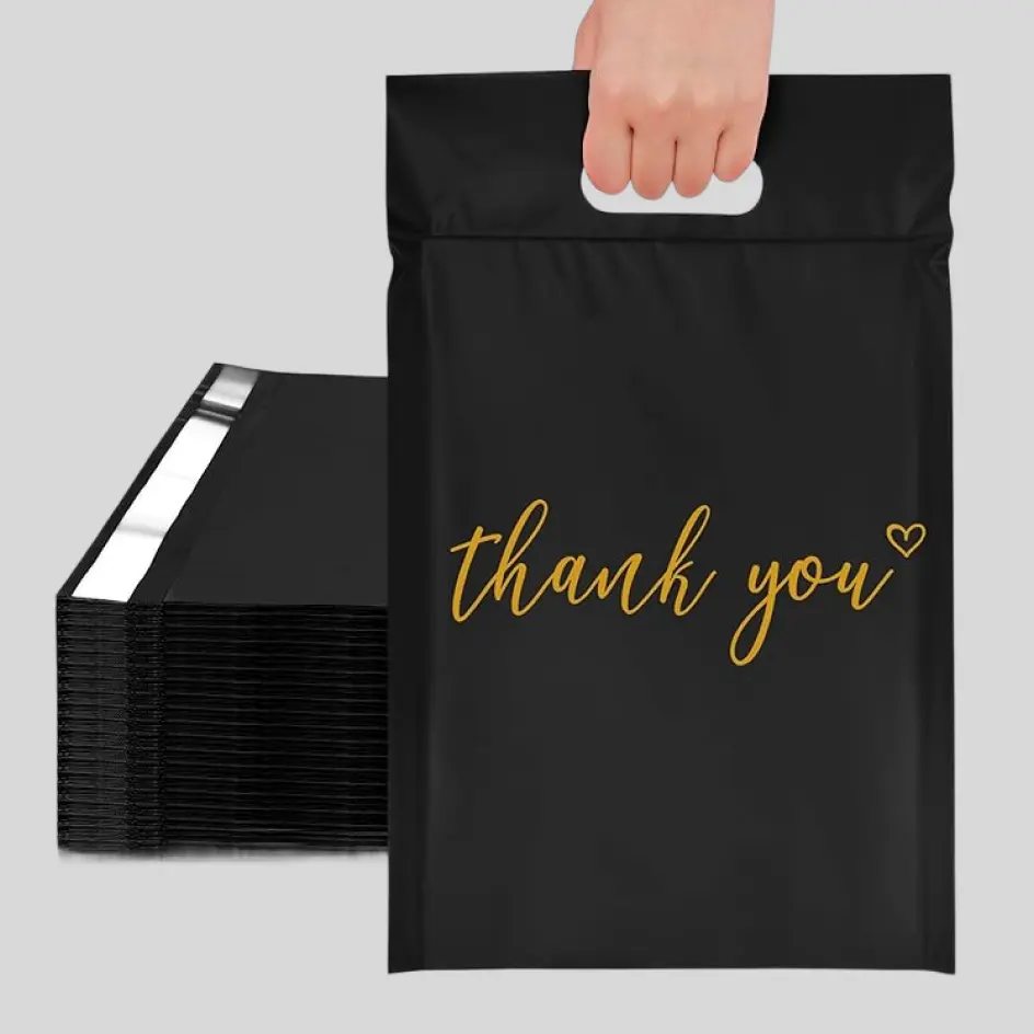 Stylish branded bag designed for sweatshirt packaging, offering a chic and reusable presentation.