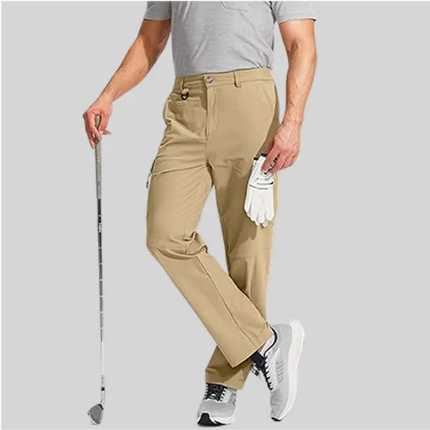 High-performance quick-dry cargo pants made with UV-protective fabric, shielding against sun exposure during long fishing trips.