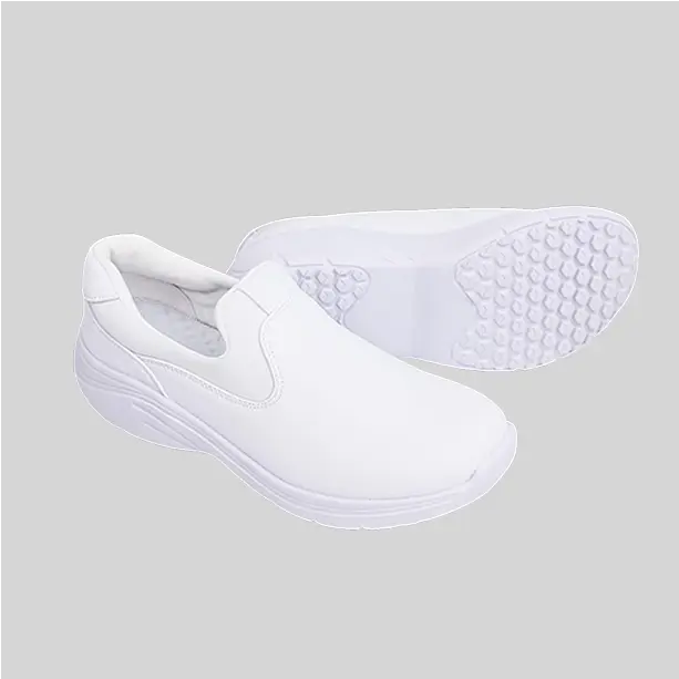 Breathable medical shoes with mesh panels, allowing proper air circulation to keep feet cool.