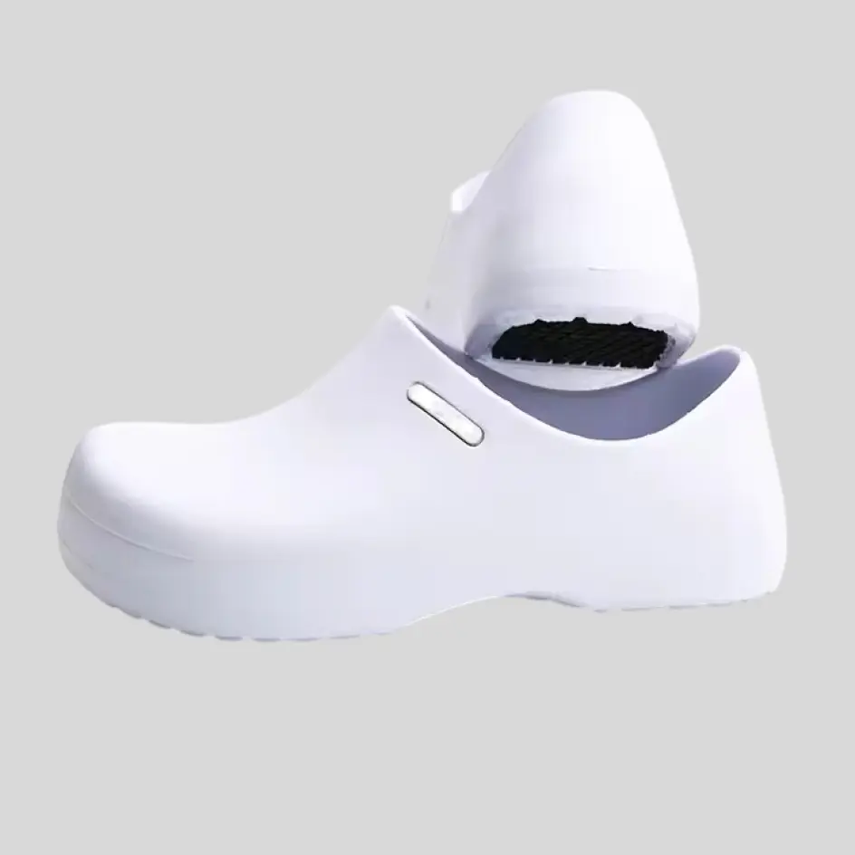 A pair of light purple medical shoes, offering a soft and stylish color choice.