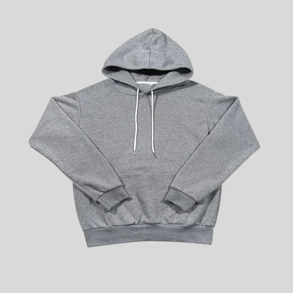 A polyester zip-up hoodie featuring moisture-wicking properties for active lifestyles.