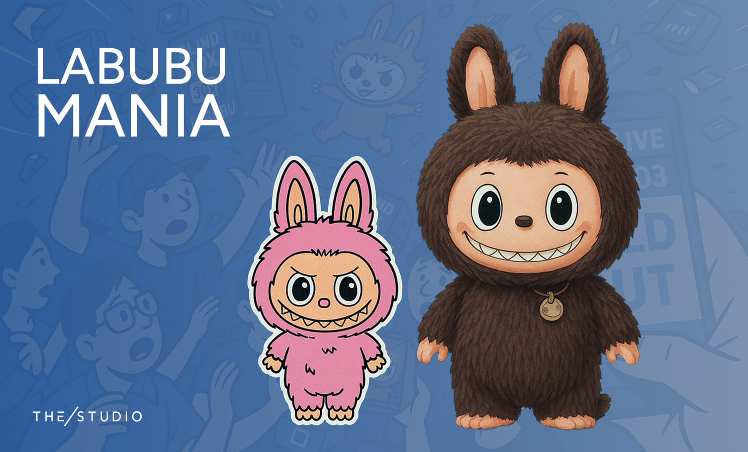 Labubu mania dolls