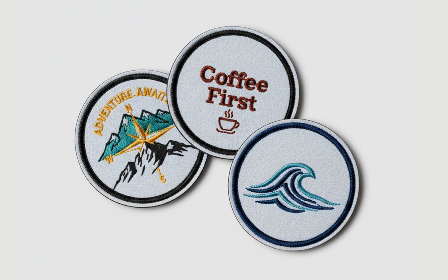 custom designed velcro patches