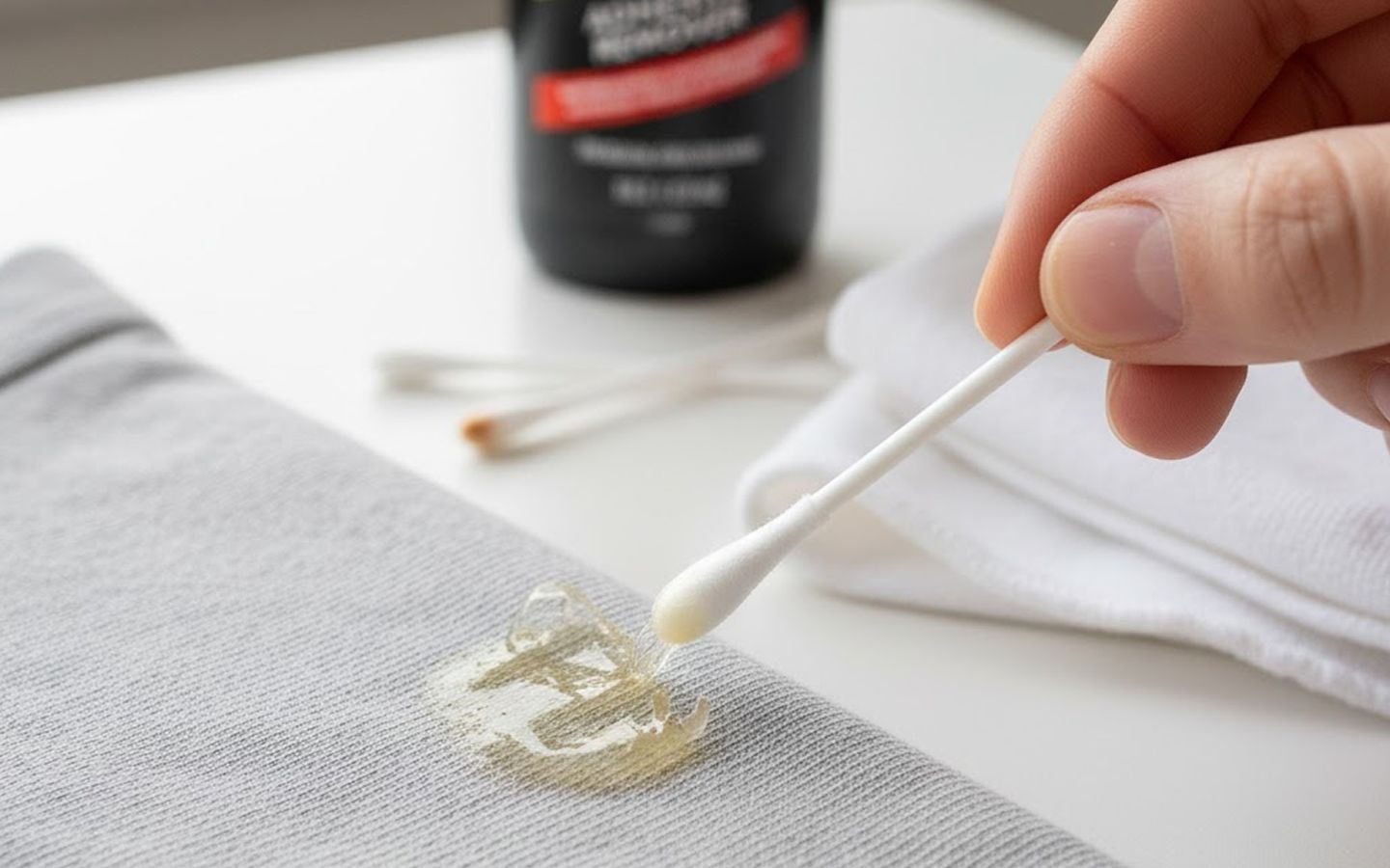 step 3 to remove iron-on letters_ remove adhesive residue