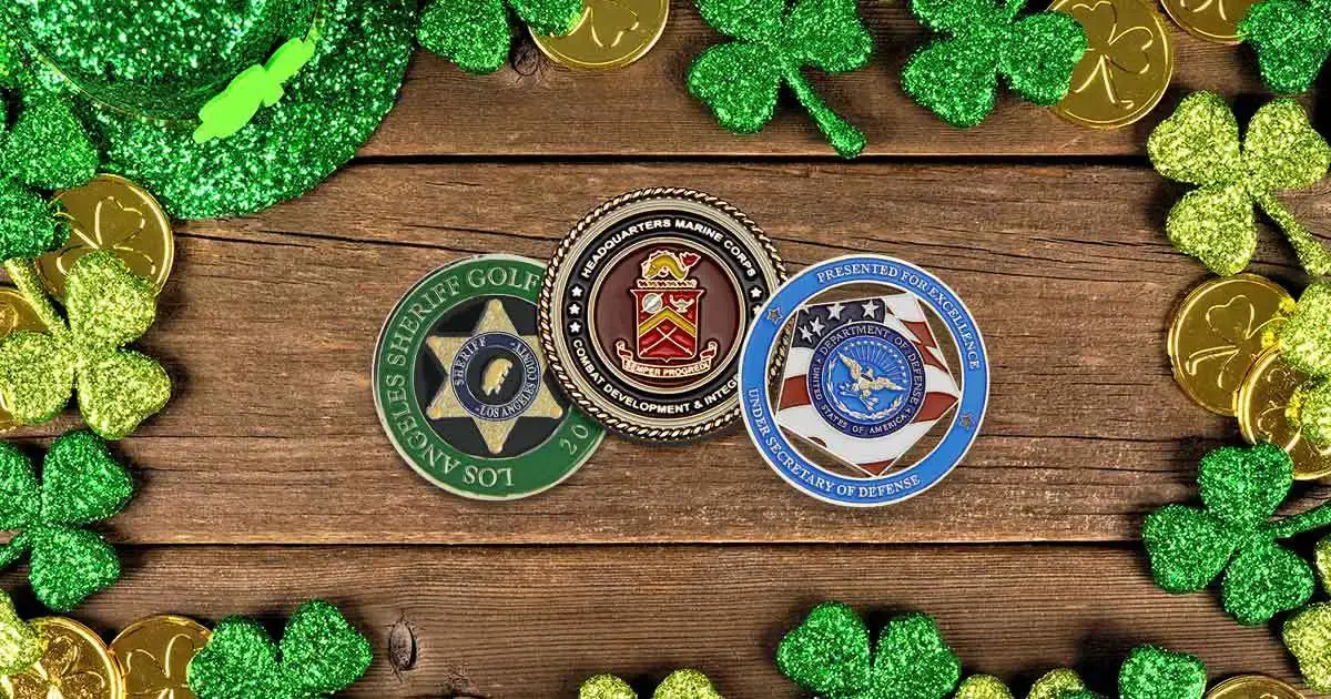 Custom Challenge Coins for Saint Patrick’s Day