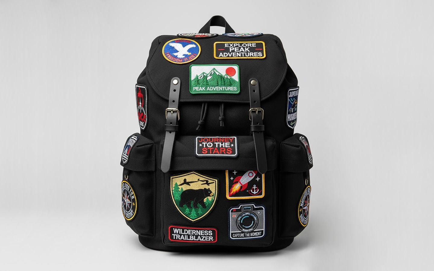 How to put a Patch on a backpack