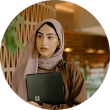 portrait of a young woman