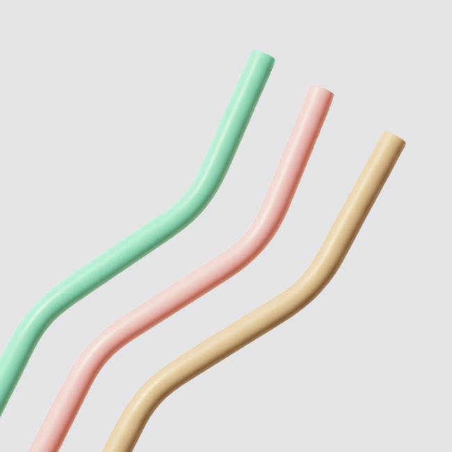 reusable silicone straws manufacturer THE STUDIO