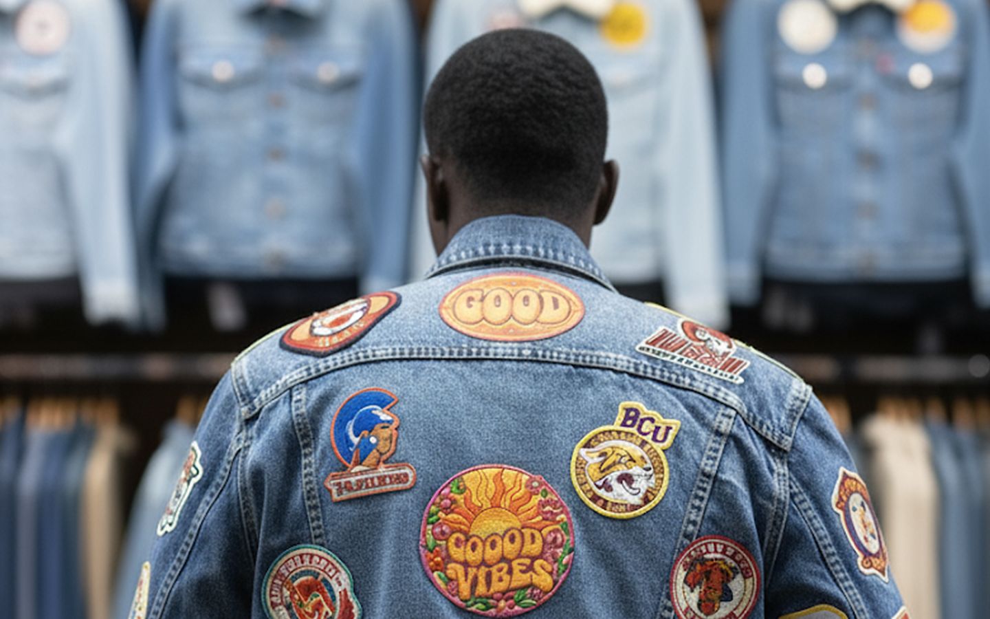 Levi’s embroidered denim is back