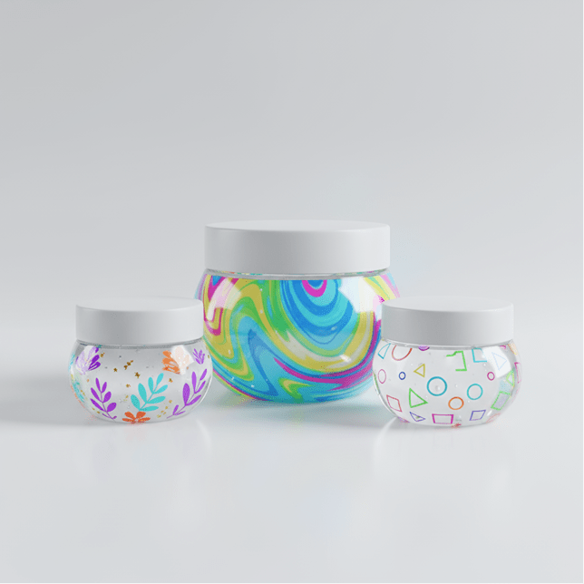 bulk plastic jars with lids