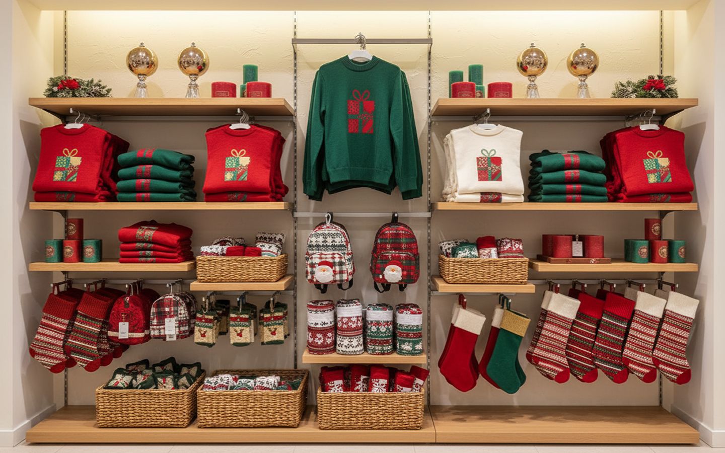 Custom merch ideas for the holiday season