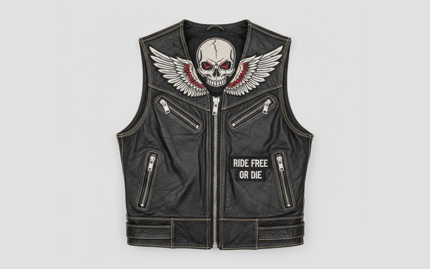 Best motorcycle vest Patch placements