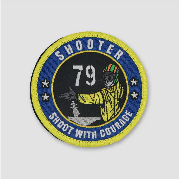 Personalized airsoft patch with a distinctive design, enhancing gear aesthetics and fostering team camaraderie on the battlefield.