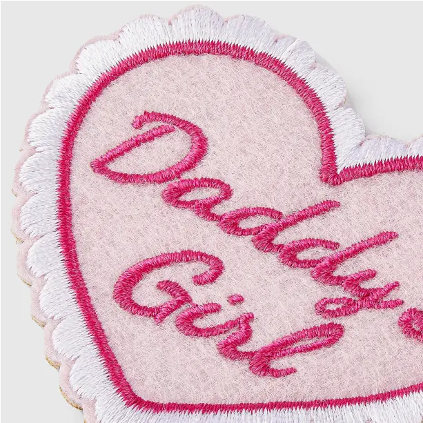 A vibrant custom patch featuring unique designs and colors, perfect for personalizing clothing or accessories.