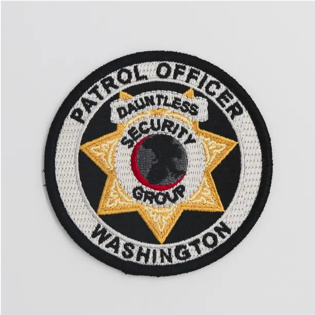 Tailored police patch displaying unique graphics and symbols that embody the spirit and dedication of the police department.