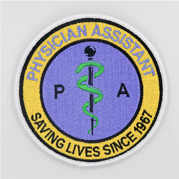 Personalized patch for uniforms, emphasizing unique design and high-quality materials for a professional finish.