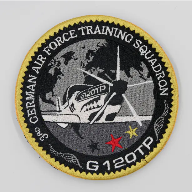 Custom military patch with detailed artwork, embodying the essence of service and dedication within the military community.