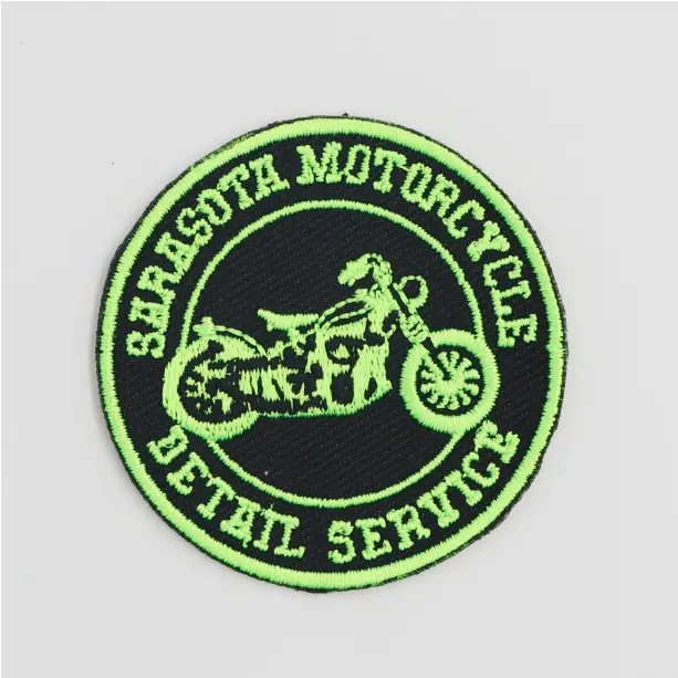 Unique custom motorcycle patch, ideal for adding a personal touch to your bike and expressing your individuality.