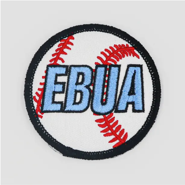 Distinctive custom sport patch with bright colors, designed to enhance team uniforms and express individual style.