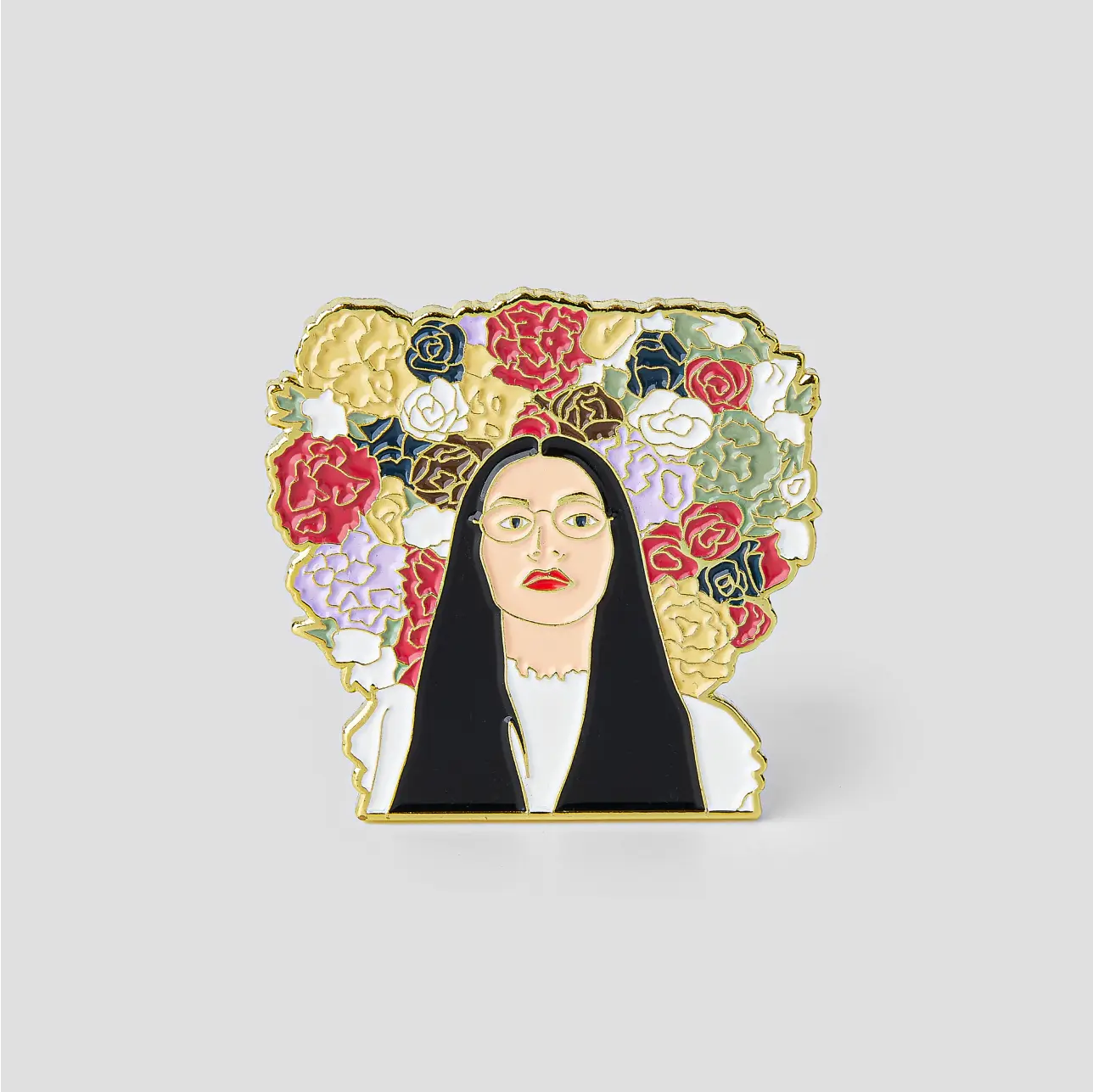 A collection of vibrant custom pins showcasing unique designs and personalized messages for every occasion.