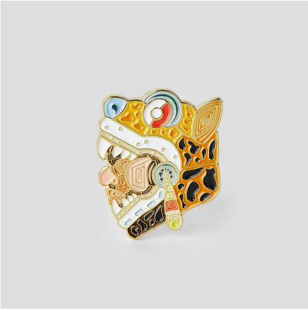 Custom tiger pins featuring vibrant designs, perfect for adding a unique touch to your accessories or gifts.