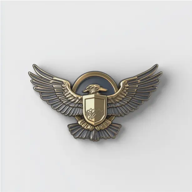 Custom-designed military lapel pin, embodying pride and honor, a perfect accessory for veterans and military supporters alike.