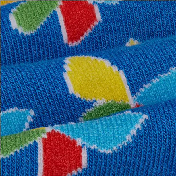 Personalized socks with vibrant patterns, ideal for showcasing your style and making a statement.