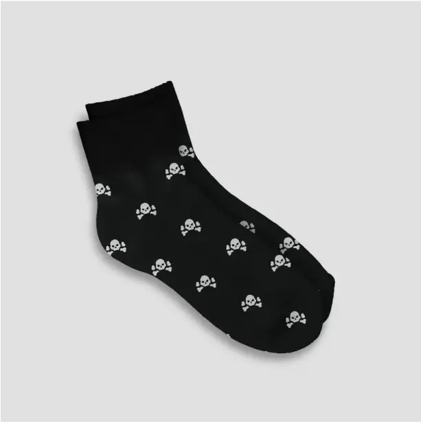 Personalized quarter socks with vibrant designs, offering both comfort and a unique flair for your everyday wear.